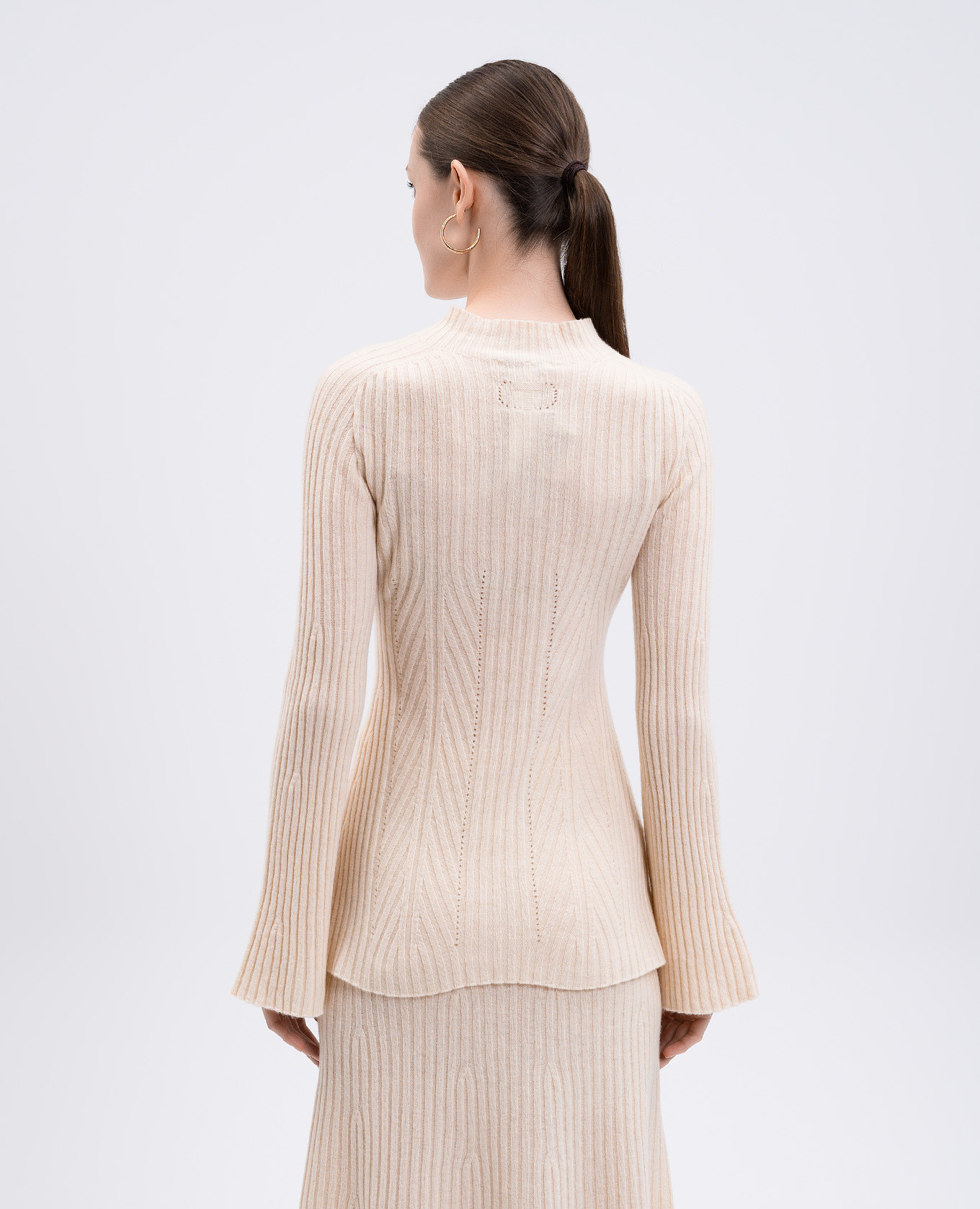

Beige wool and cashmere jumper Twinset