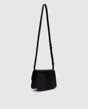 The Row Black leather cross-body bag Sofia 8.75 W1504L39