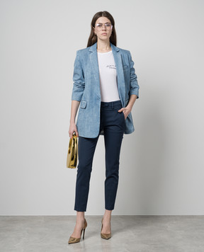 Dondup Perfect blue pants DP066GS0049DBM5