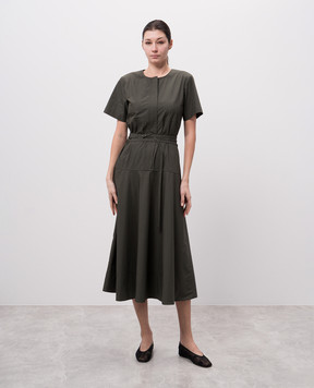PROENZA SCHOULER Green midi dress with belt WL2513502AC153