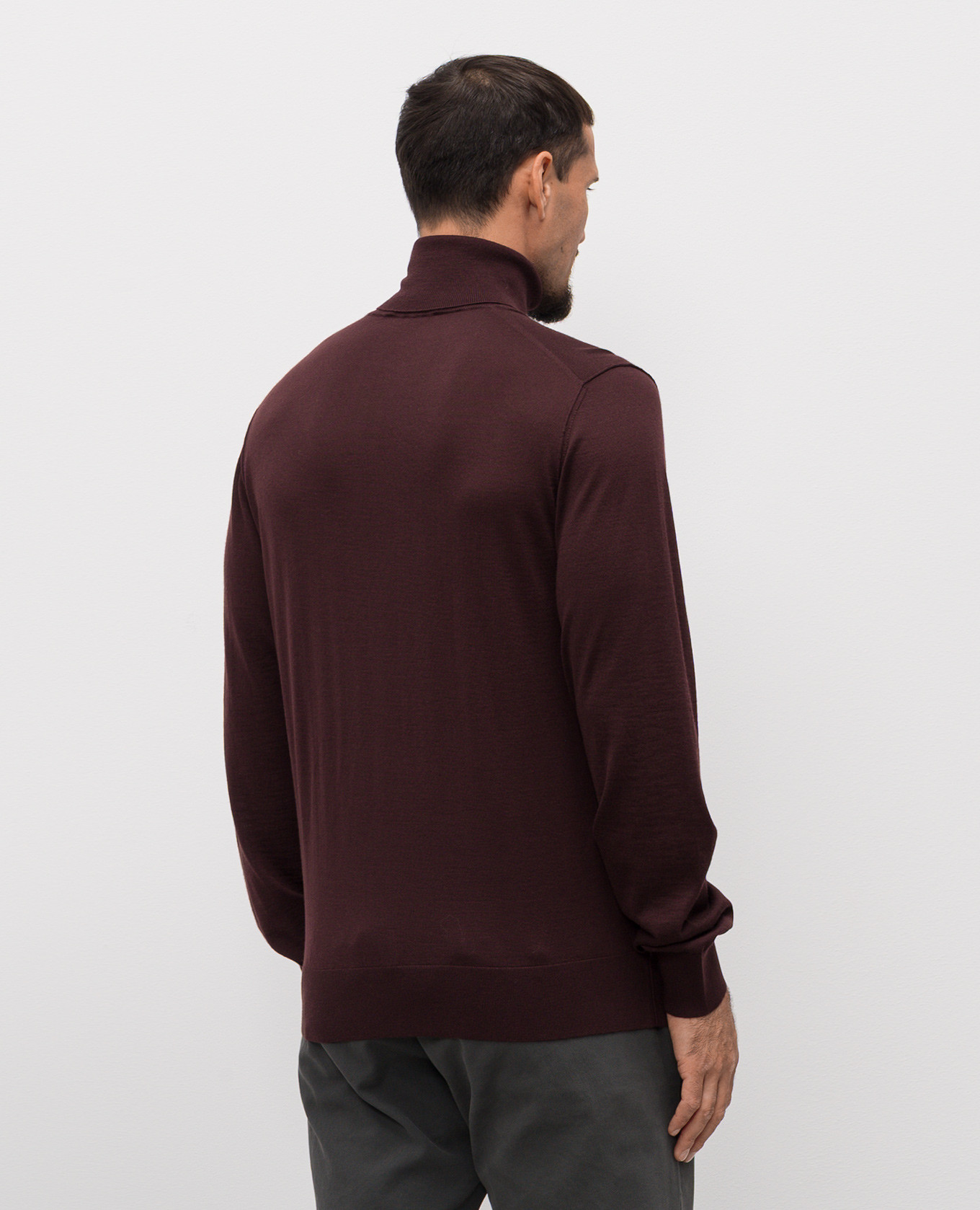 

Burgundy cashmere turtleneck Dolce&Gabbana