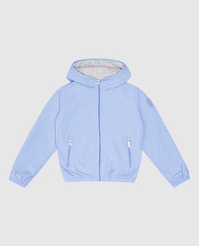 Woolrich Ryker blue hooded jacket for children CFWKOU0449MRUT3128