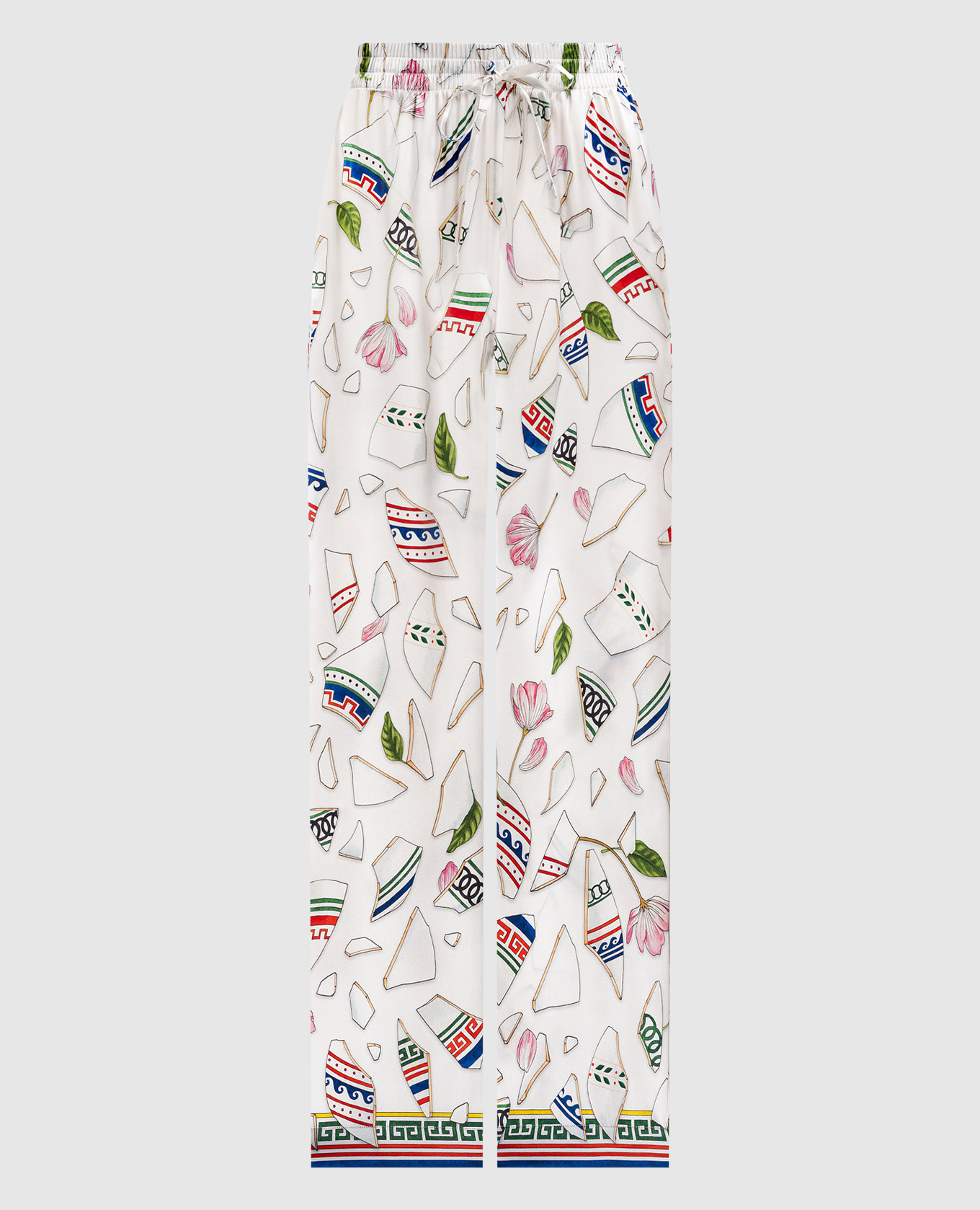 

White Le Vase Brise print pants Casablanca