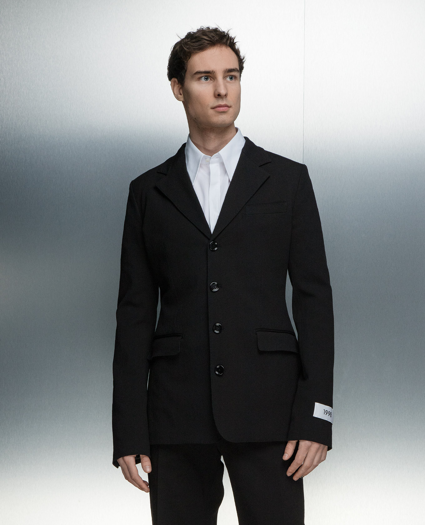 Black jacket with a patch Dolce&Gabbana 3
