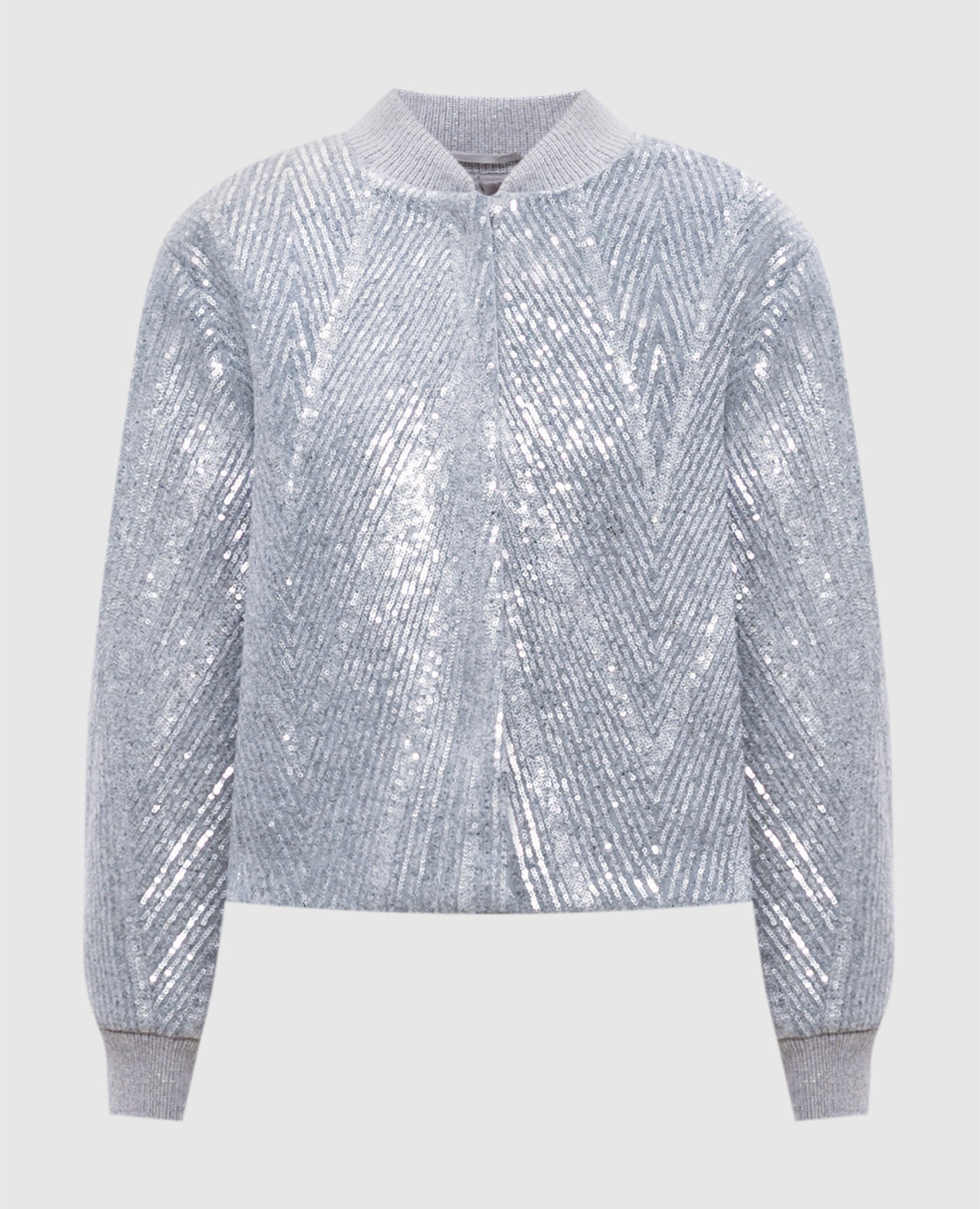 

Gray jacket with sequins Peserico, Grey