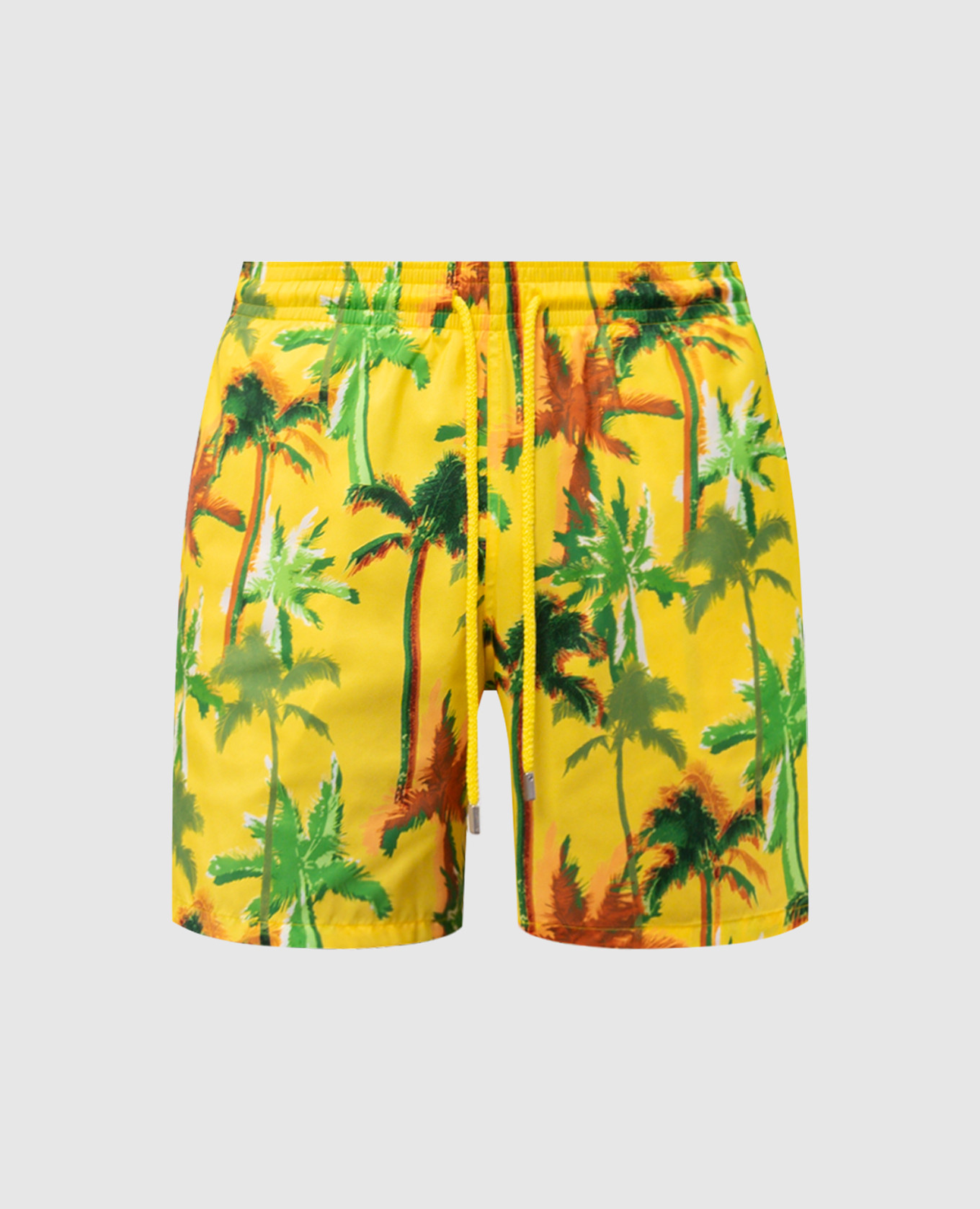 Palms Offset Yellow Swim Shorts Vilebrequin