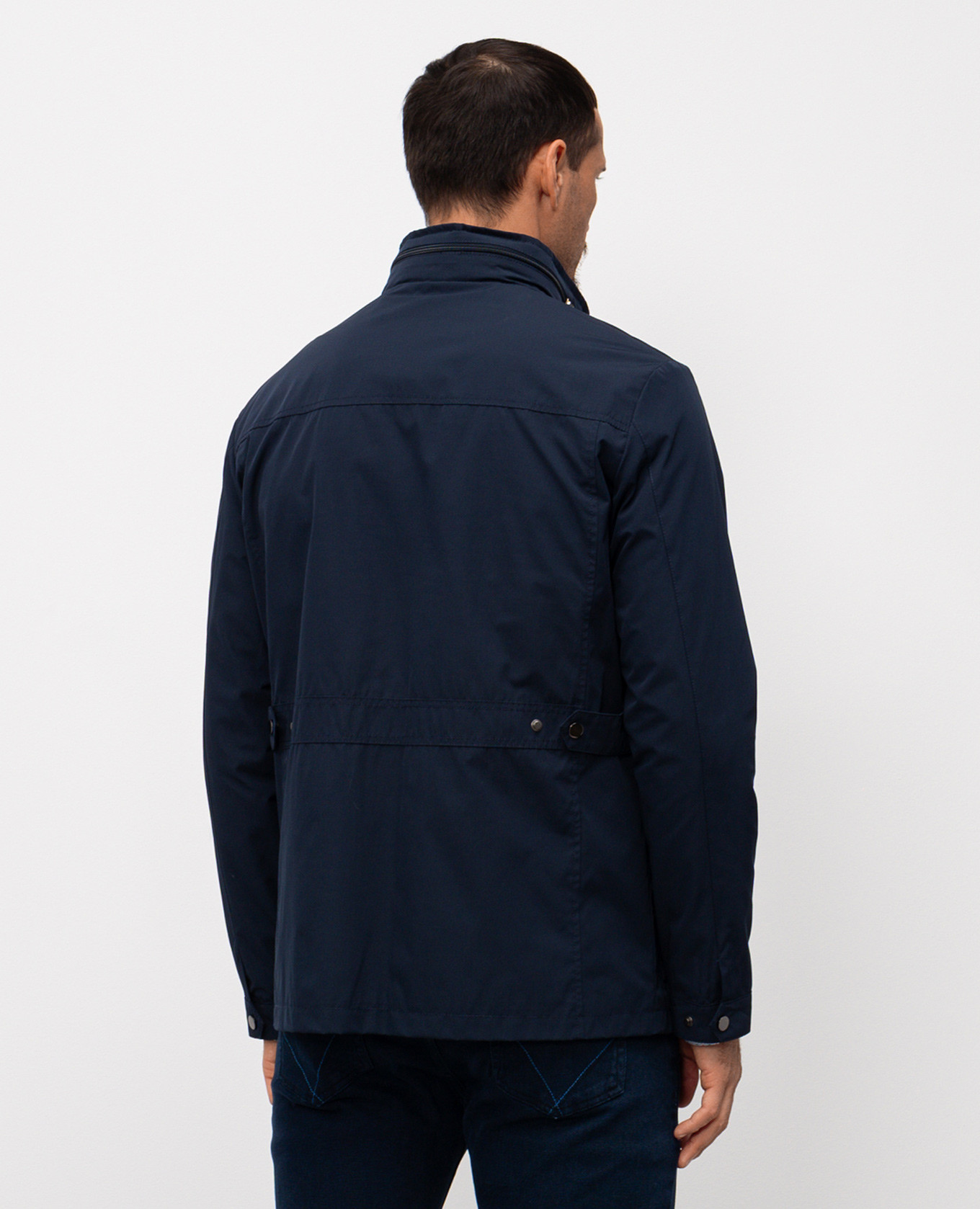 

Blue jacket with logo Florentino