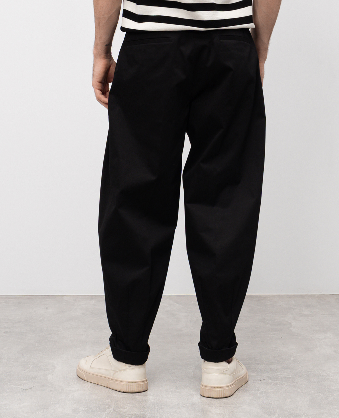 Black pants with lapels Dolce&Gabbana 4