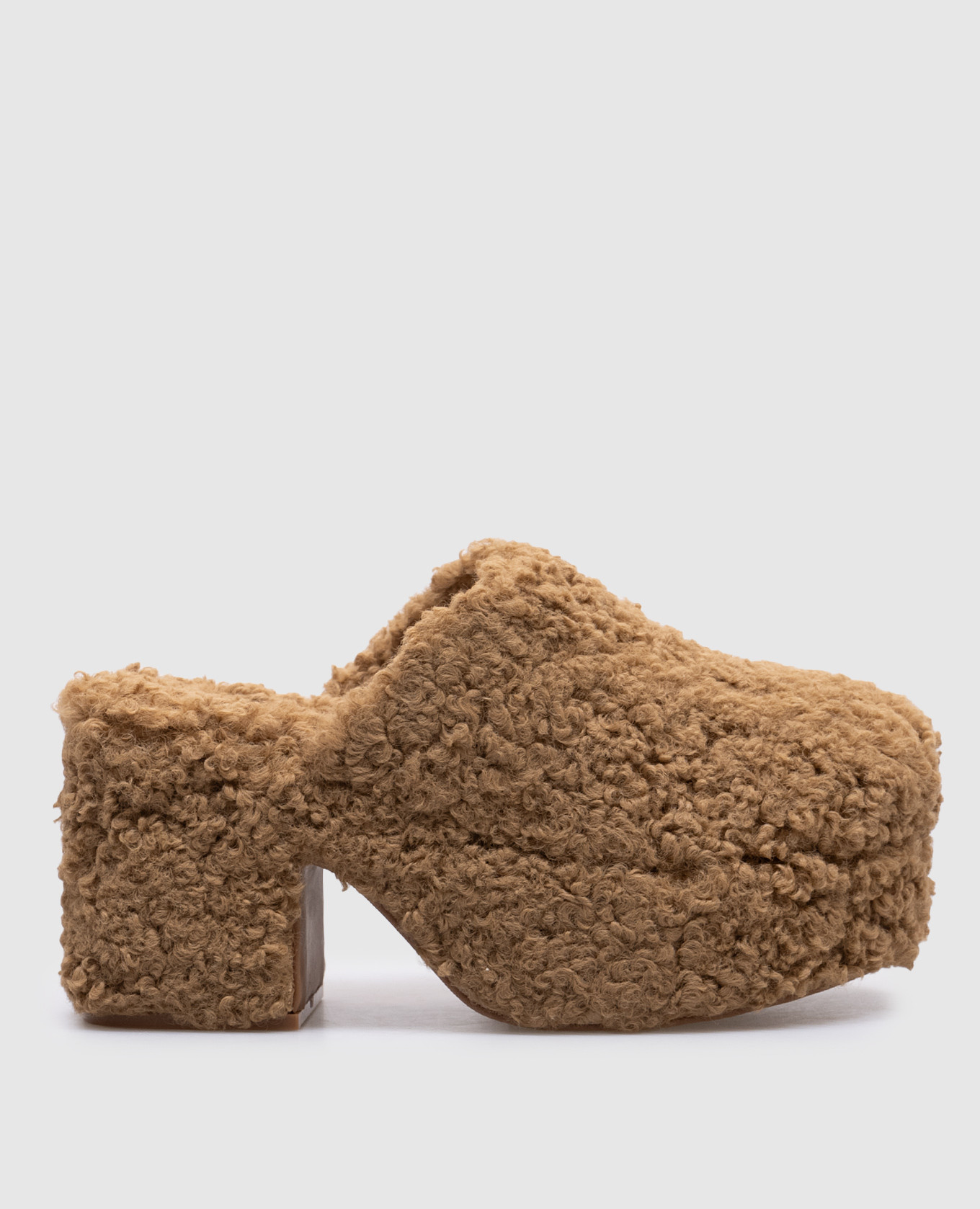 Teddy brown clogs colors of california