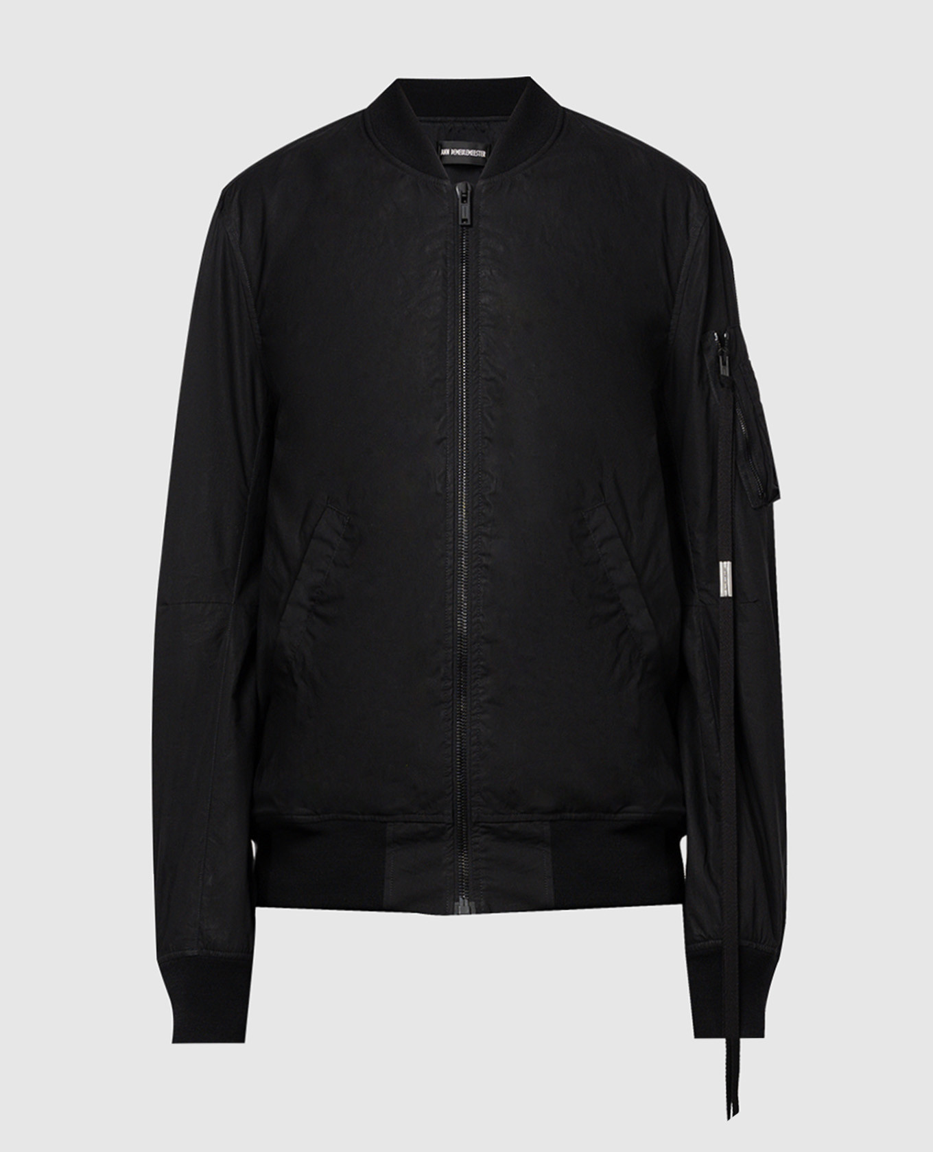 

Dries black bomber jacket Ann Demeulemeester