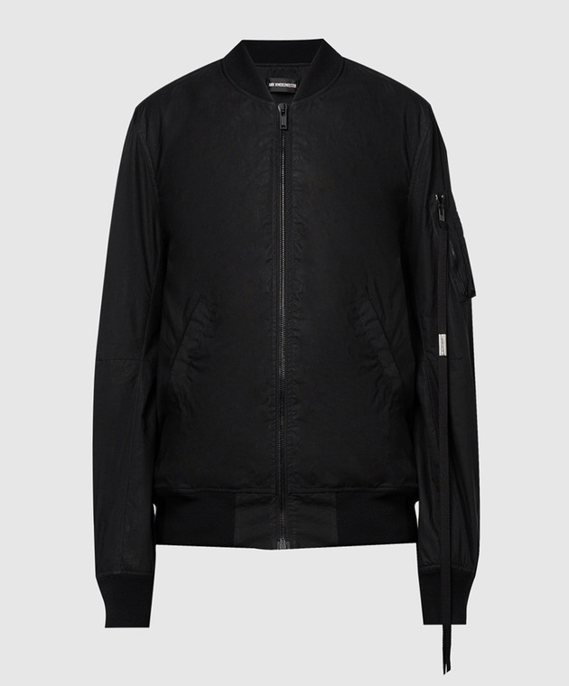 Ann Demeulemeester Dries black bomber jacket 2401MJA47FA416 buy with Malta delivery at Symbol