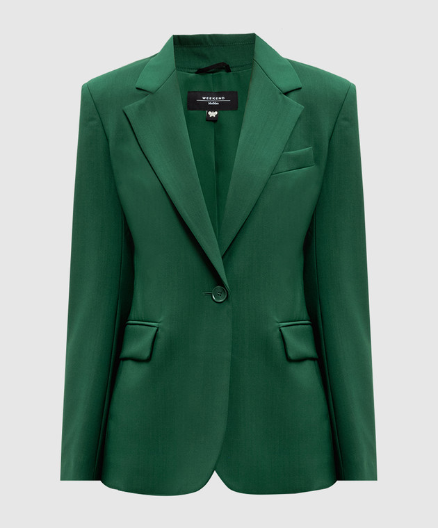 Max Mara Weekend - Green wool LAMINE jacket LAMINE - shop