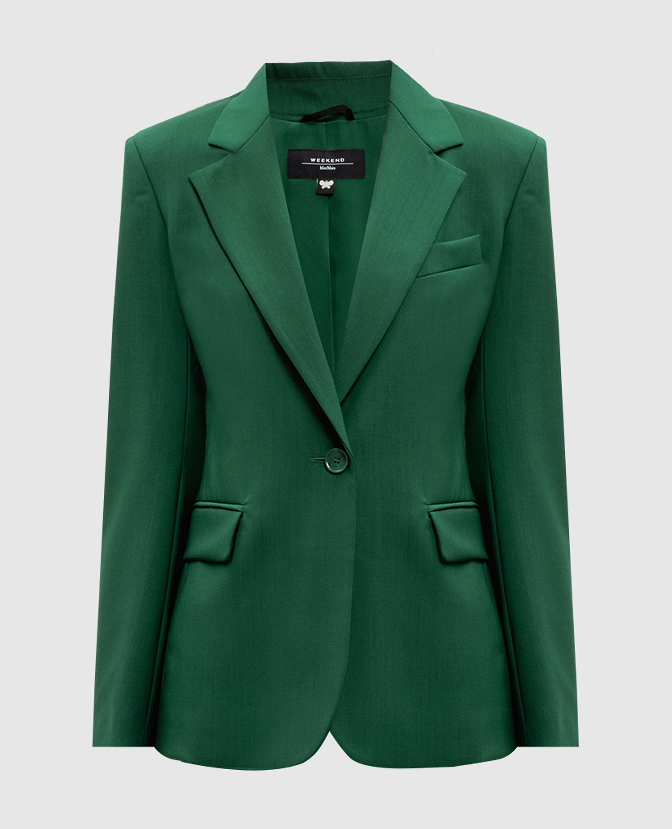 

Green wool LAMINE jacket Max Mara Weekend