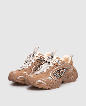 Balmain Brown Cosmic Dust sneakers FN1VI733LSEY