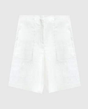 Theory Shorts for women (white color_ | Shop at Symbol