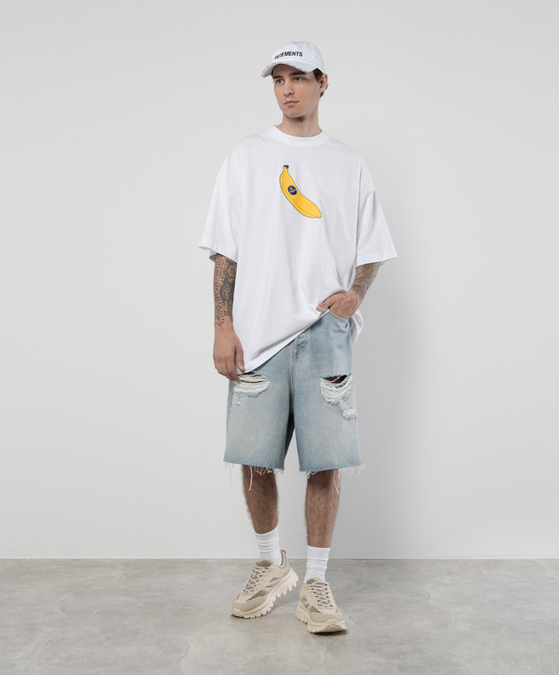 Tシャツ・カットソー Vetements UE64TR380W BANANA T-shirt Vetements Banana T-Shirt - White - Women | UE64TR380WWHITE