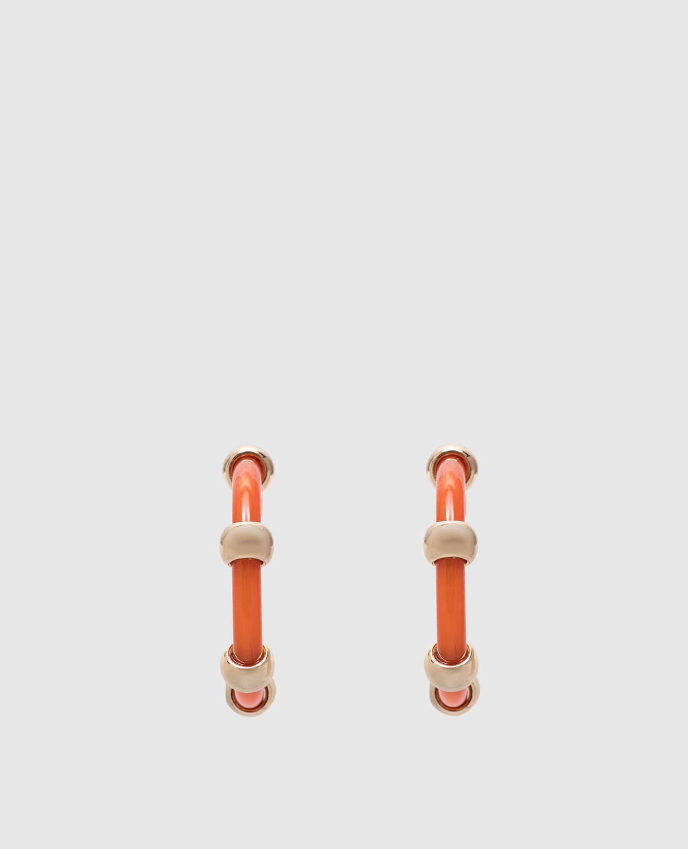 

Orange Congo earrings La DoubleJ