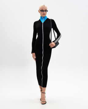 SSHEENA Black KIWI ribbed dress 25FWKIWIFF25001