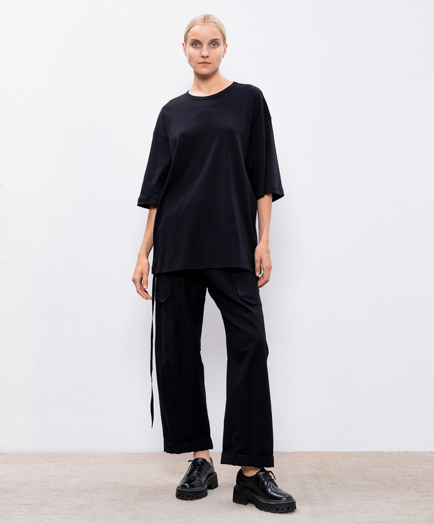 Ann Demeulemeester - Wannes black t-shirt 2402WJTS0633FA045 - shop