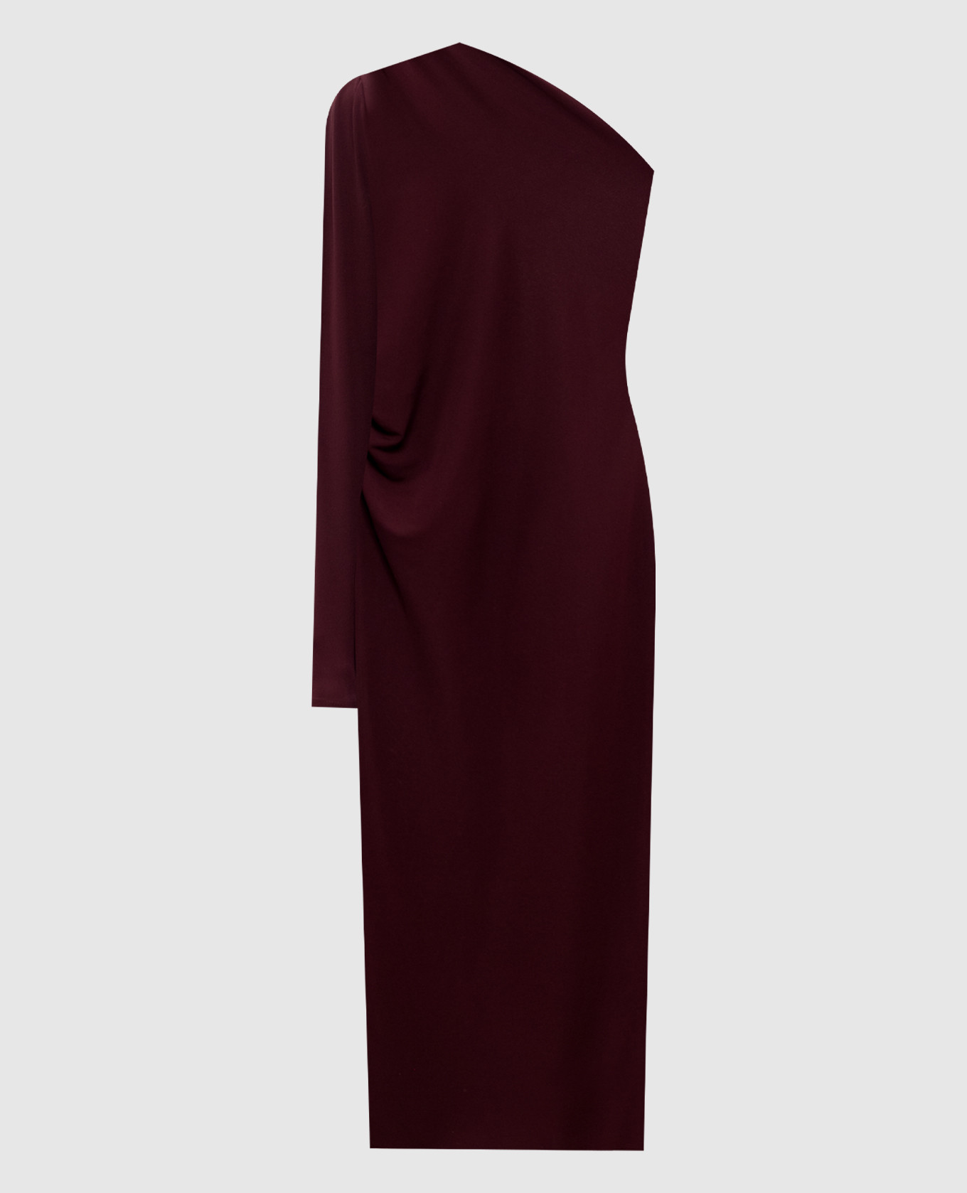 

GARGANO burgundy one-shoulder dress Max Mara