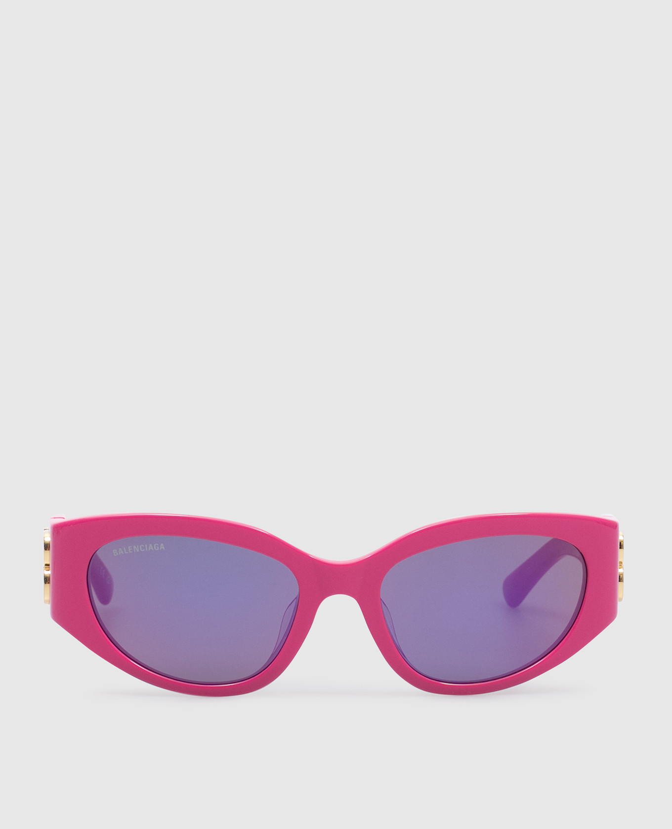Pink Bossy Round Af Sunglasses Balenciaga