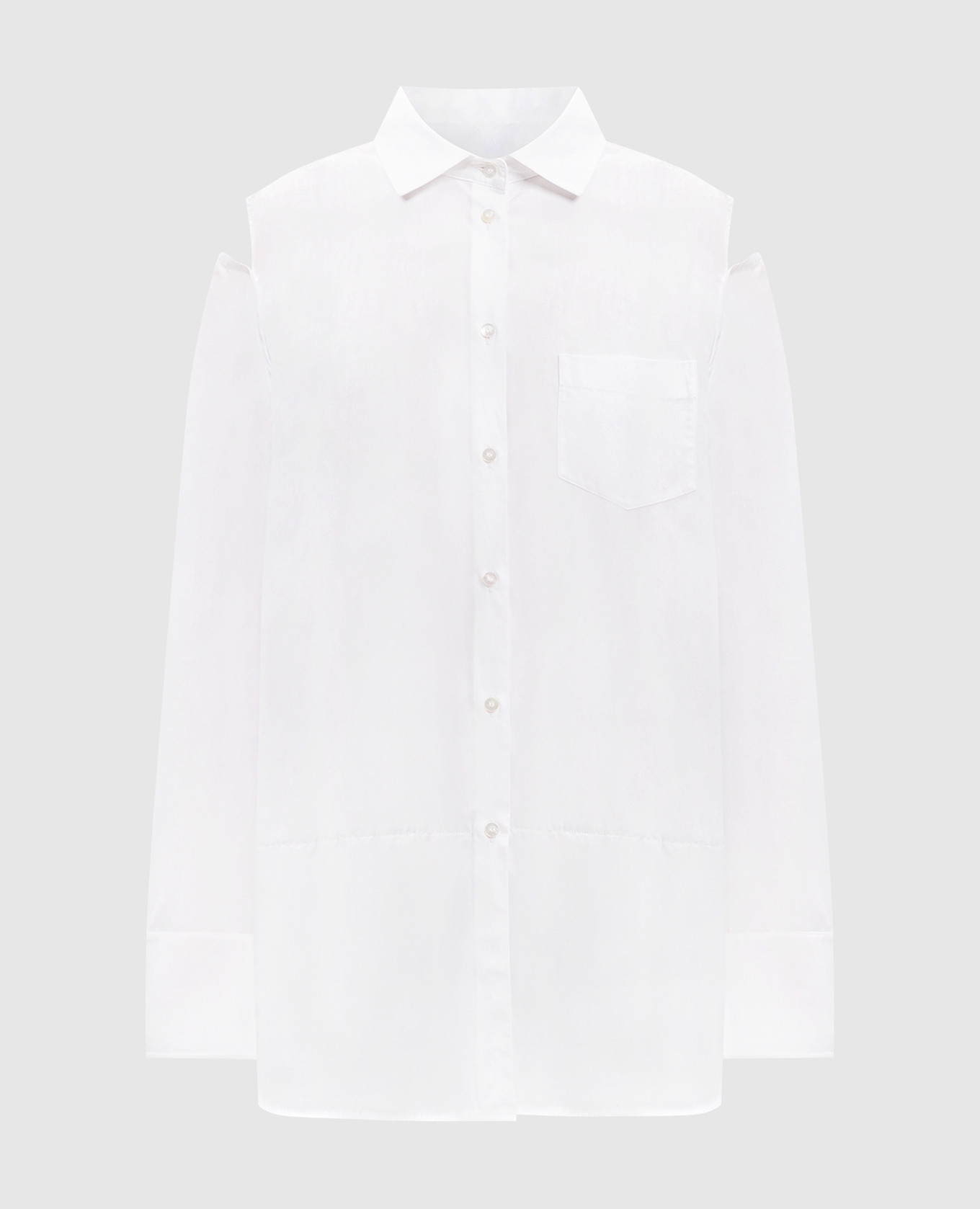 

Dress-shirt of double design with lace Valentino, White