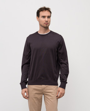 Tom Ford Gray silk jumper KCL057YMS135