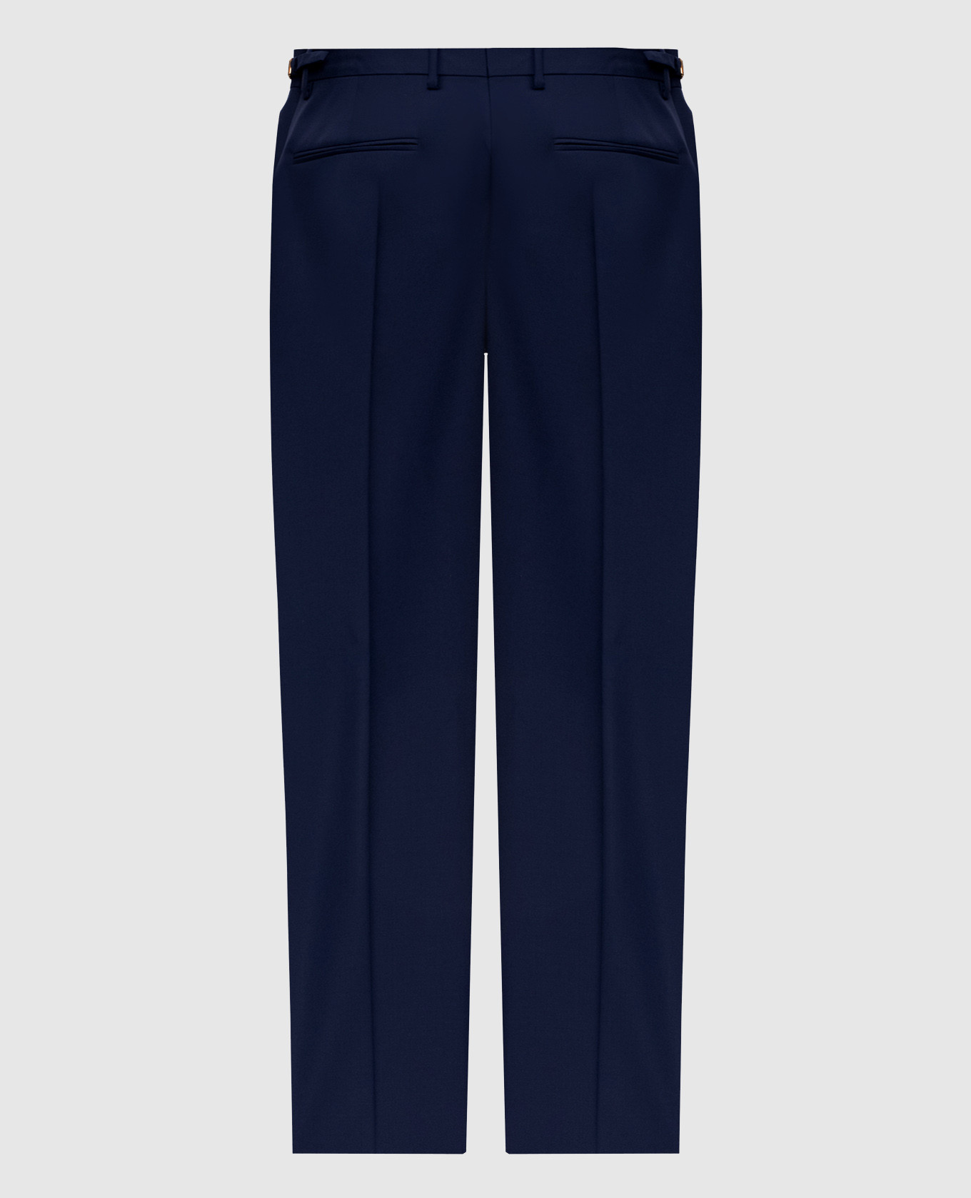 

Blue wool pants Versace