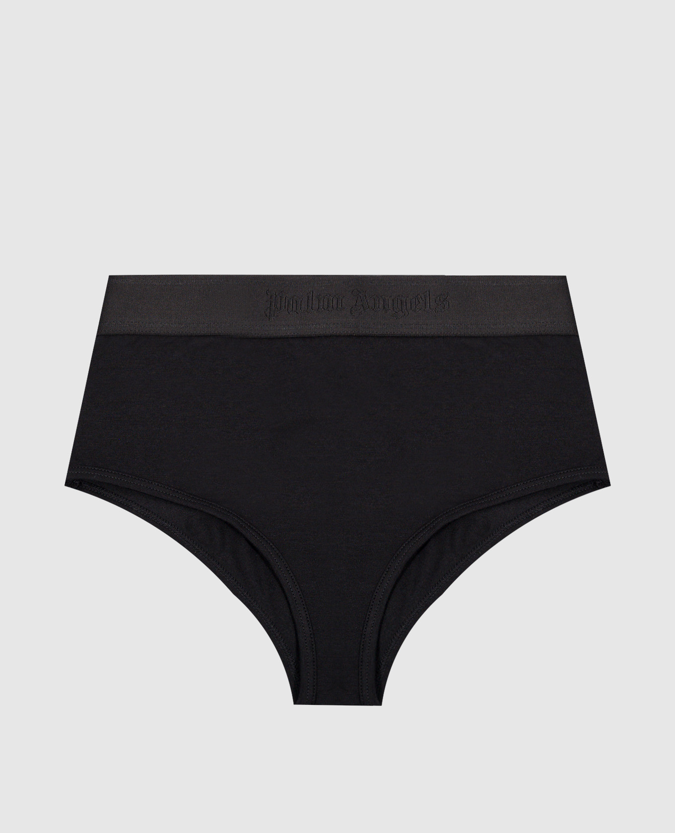 

Black panties with a logo pattern Palm Angels