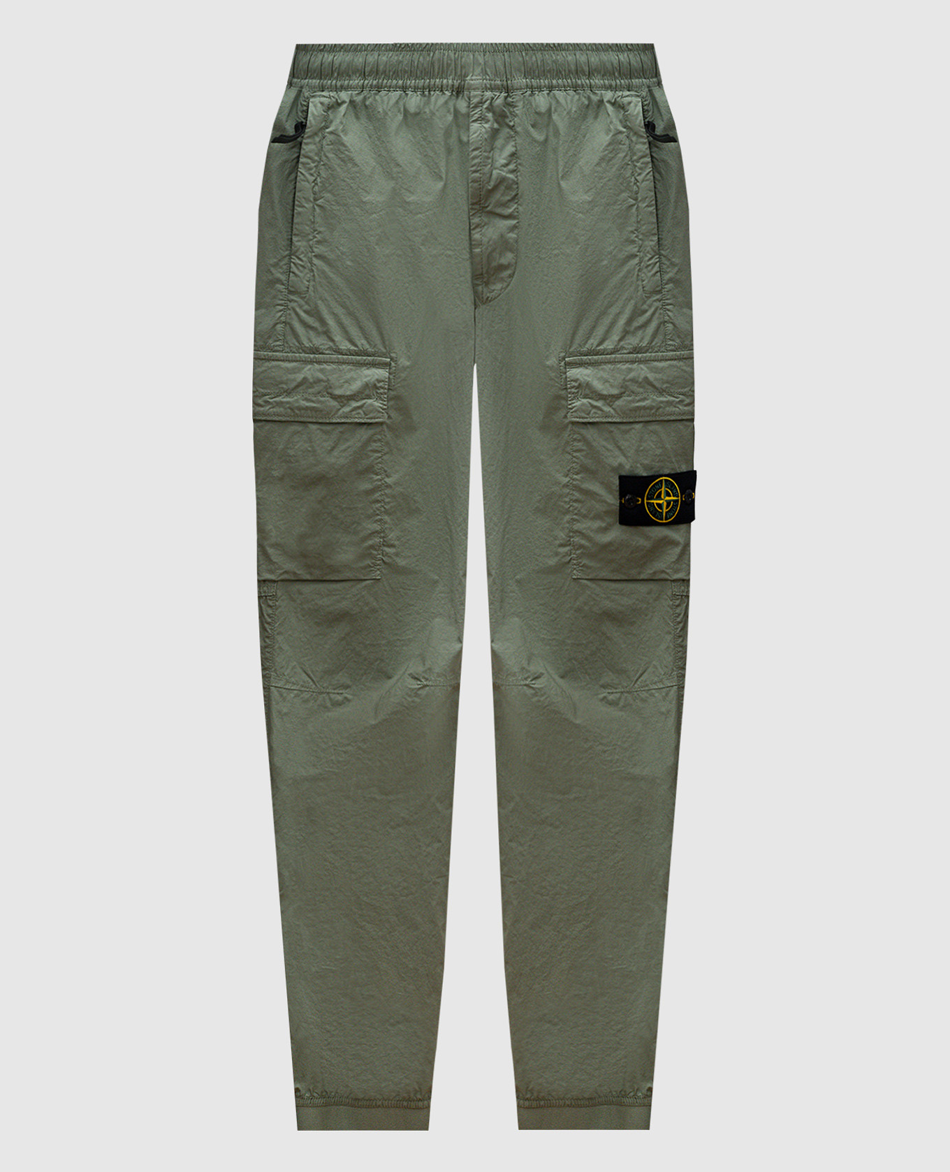 

Green joggers with logo patch Stone Island