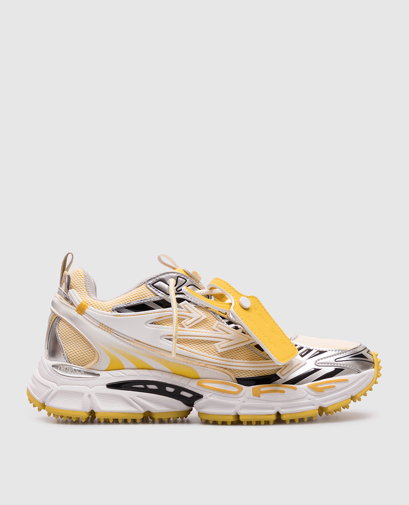 Yellow Be Right Back sneakers Off-White