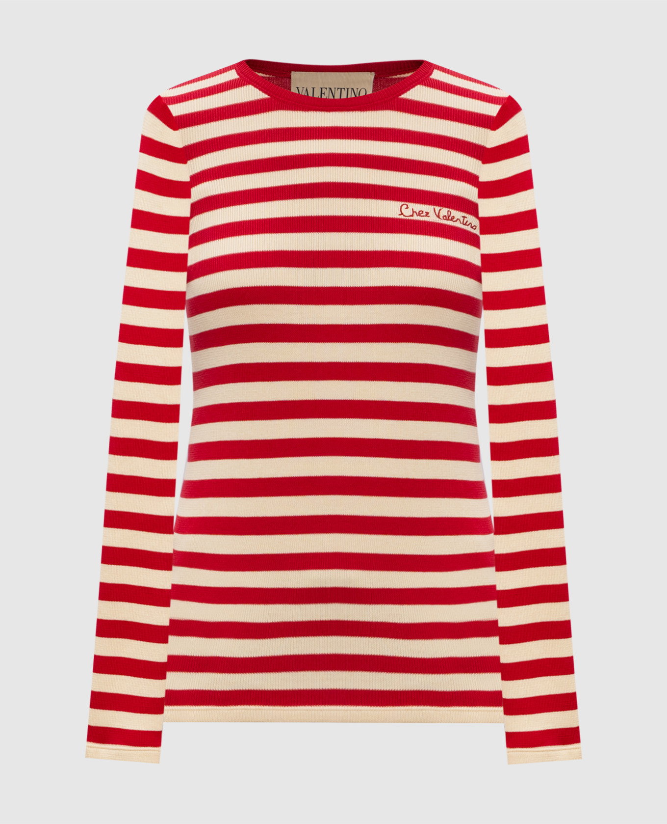 

Striped jumper Valentino, Red
