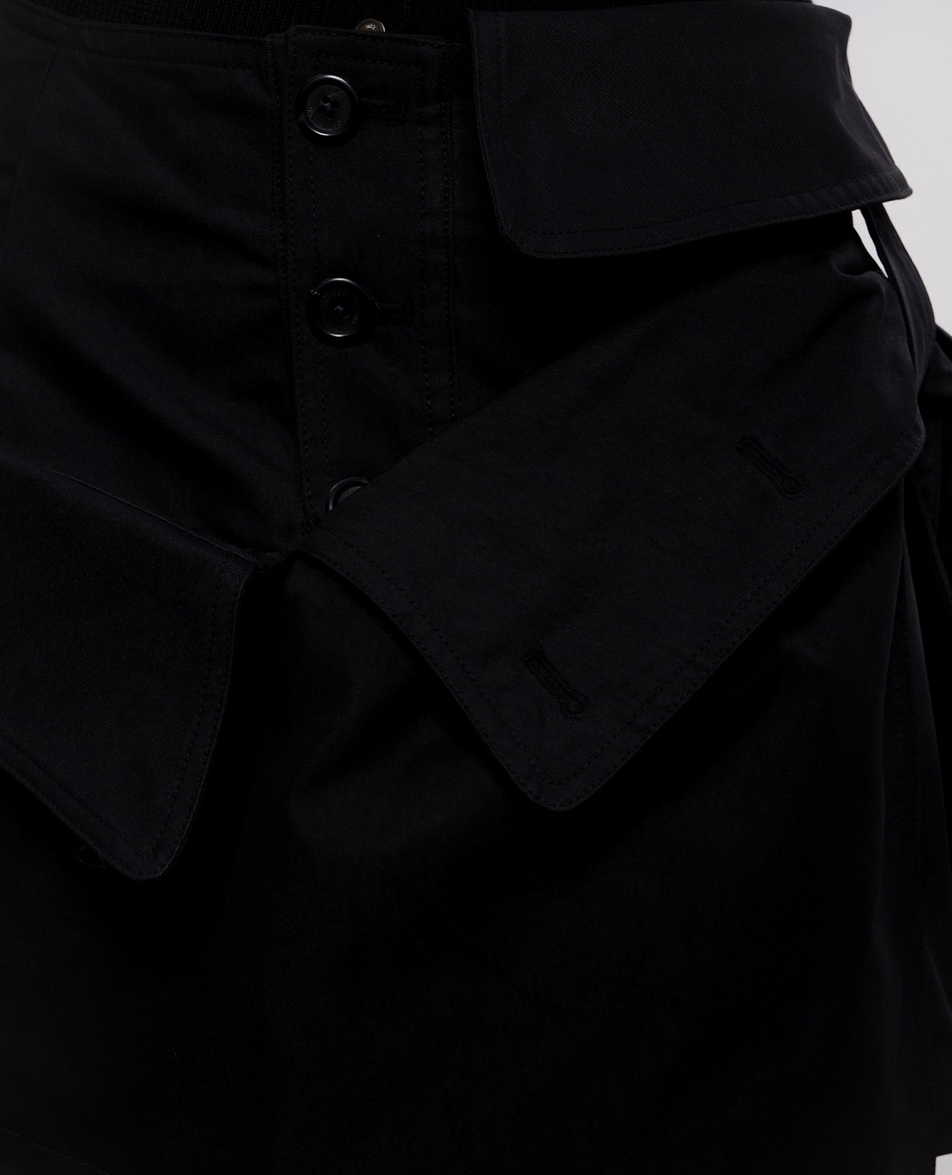 

Black mini skirt Rokh