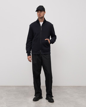 Moncler Blue cashmere sports jacket K20918G0002989ANG