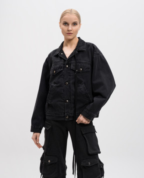Ann Demeulemeester Marthe gray denim jacket B0010178FA039