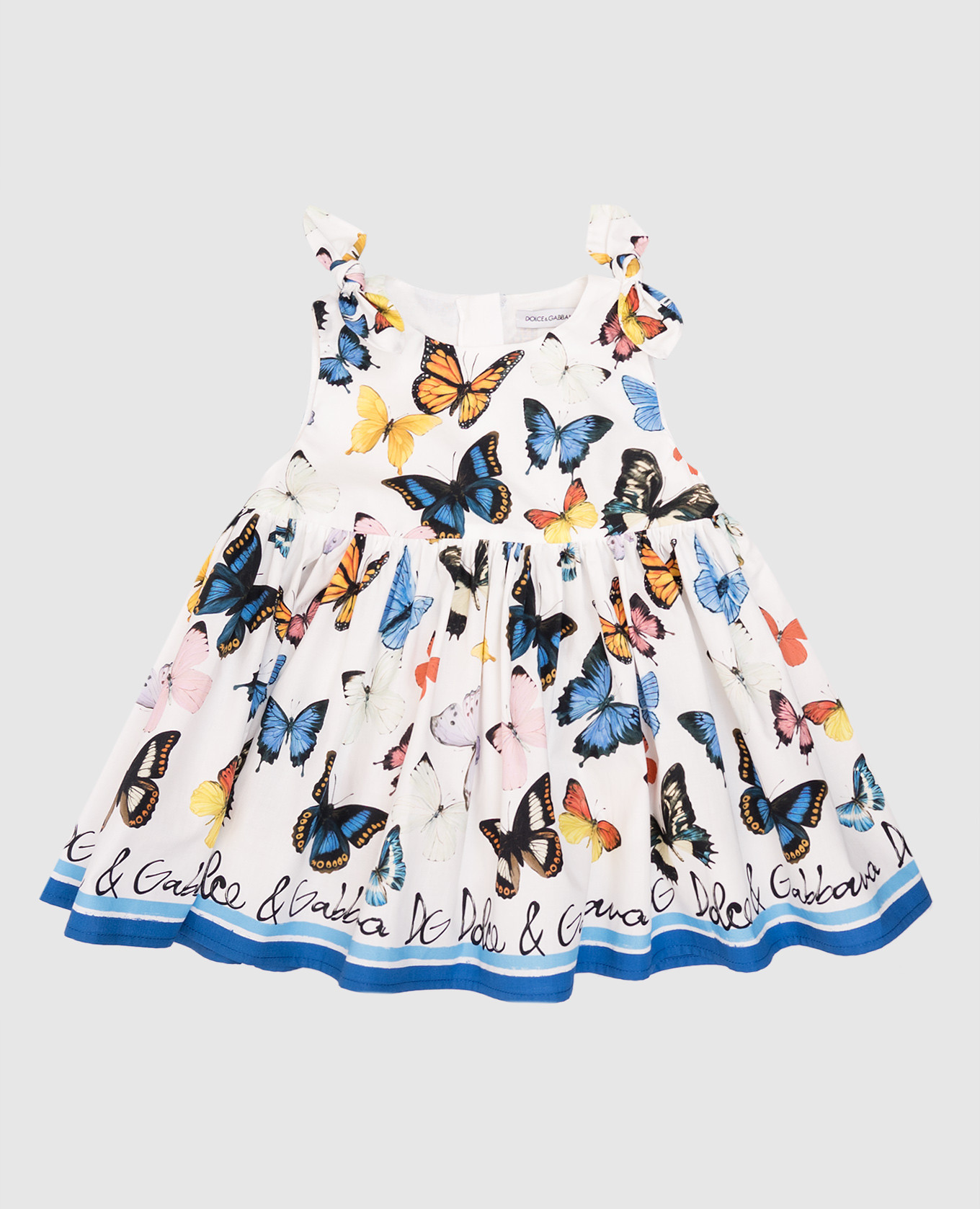 

Children's white dress with bows Dolce&Gabbana