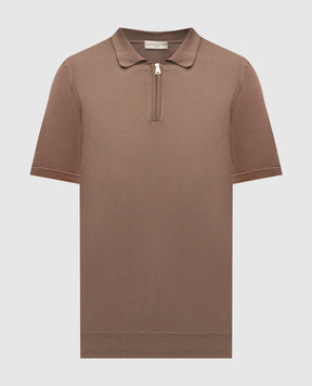Cashmere&Whiskey Brown polo MB004Z