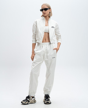 Balenciaga White sports jacket 3B SPORTS ICON 769015TNQ25