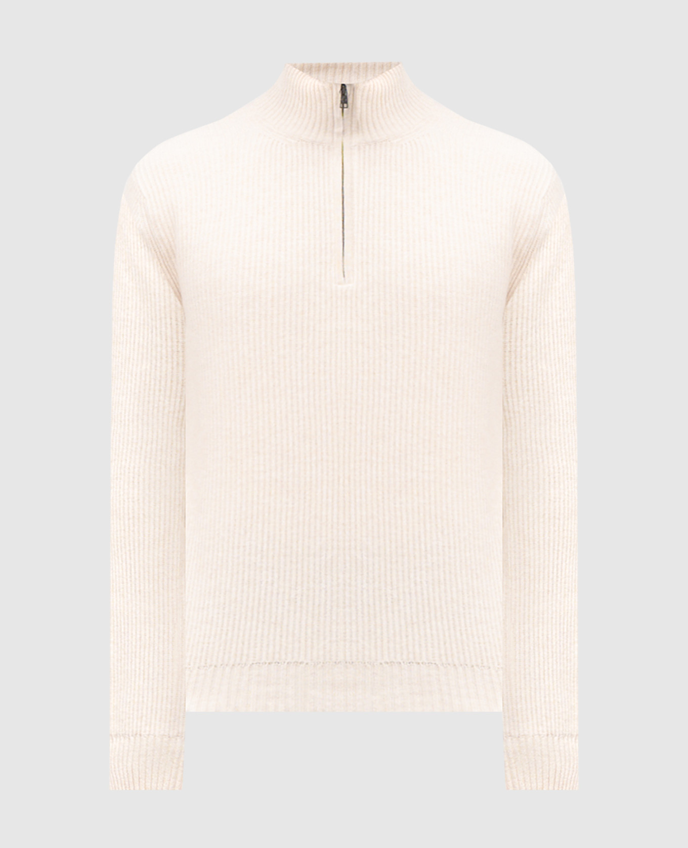 Beige sweater with wool and cashmere Woolrich