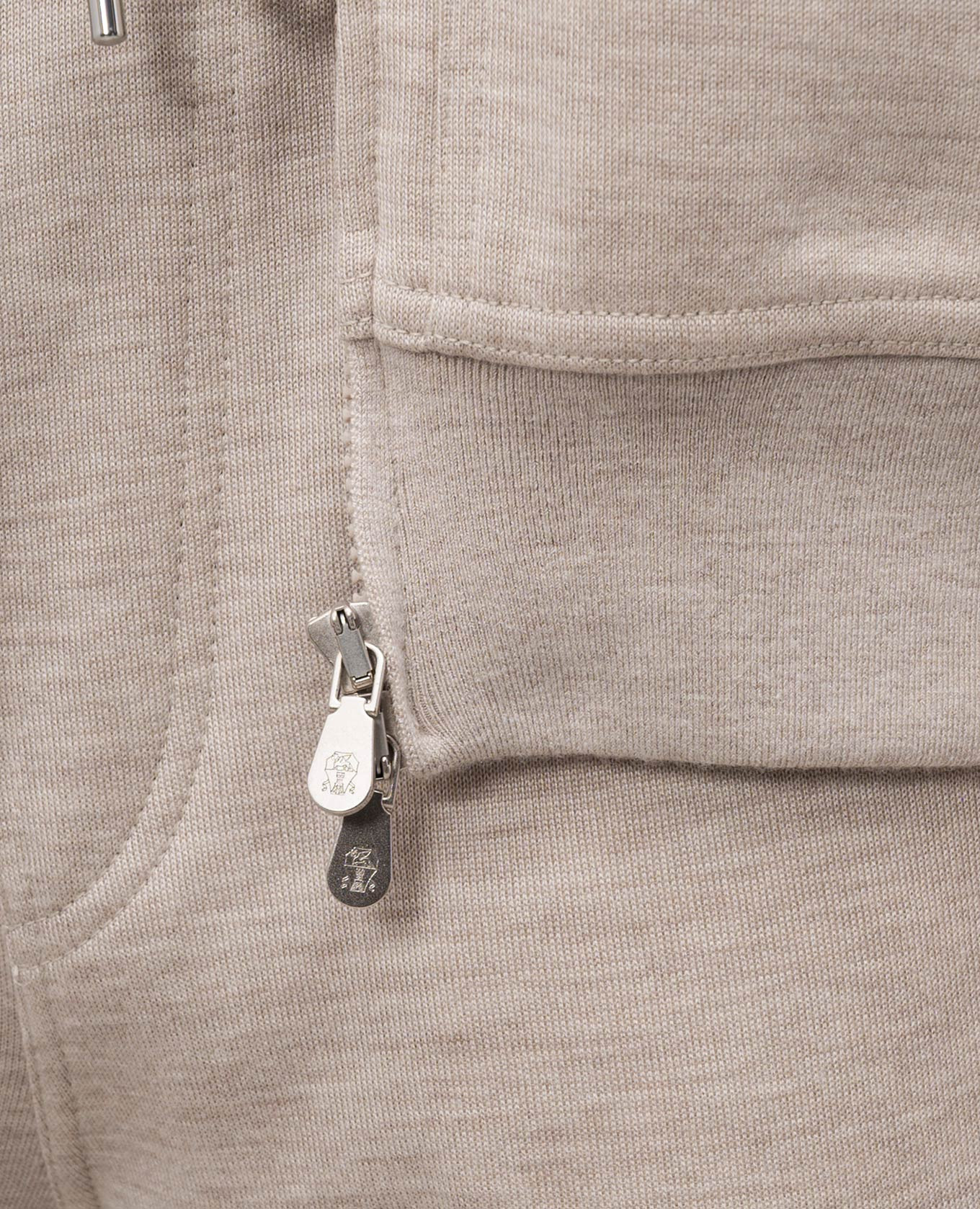

Beige cashmere and silk sports jacket Brunello Cucinelli