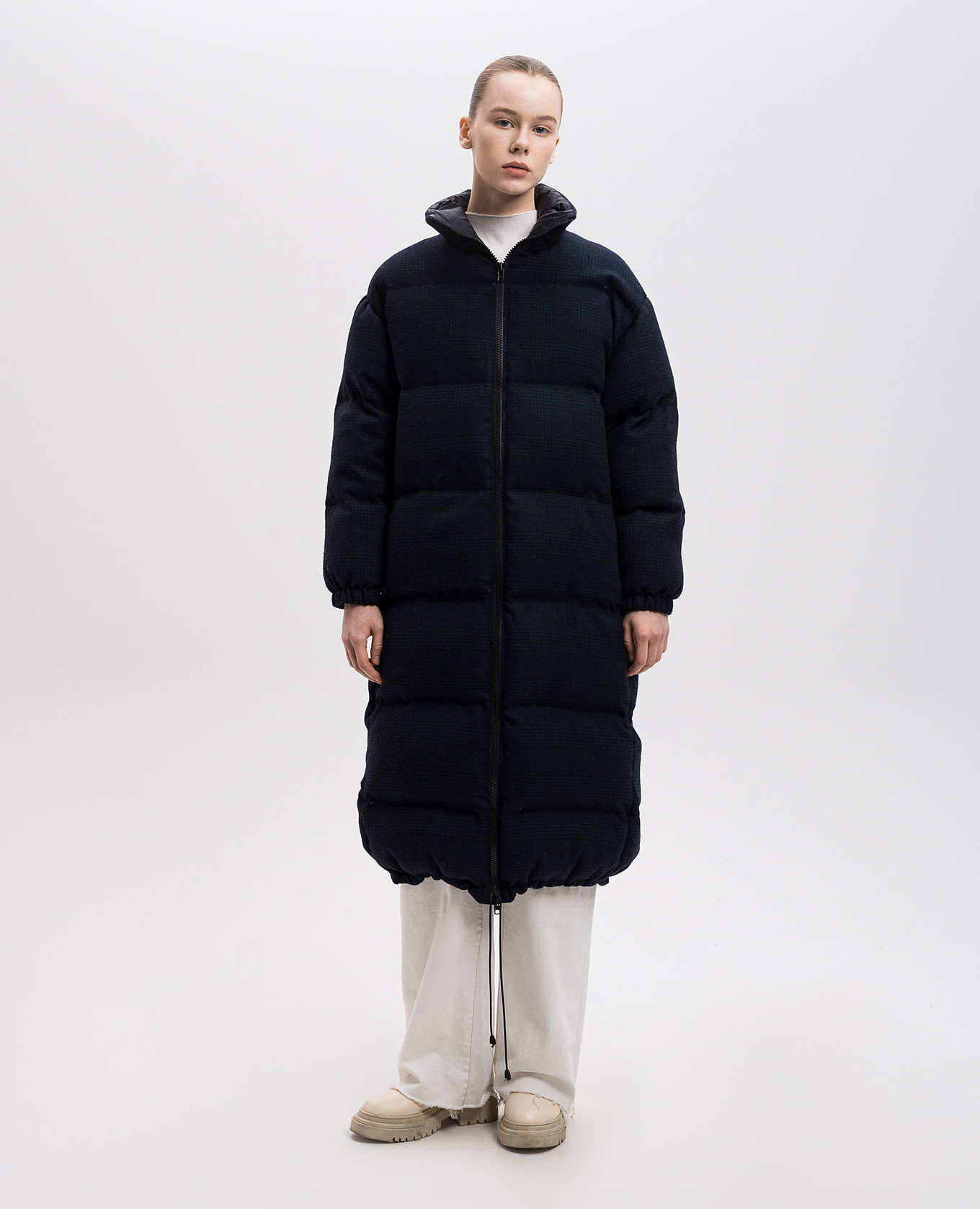 

Sally down jacket made of wool Simonetta Ravizza, Blue
