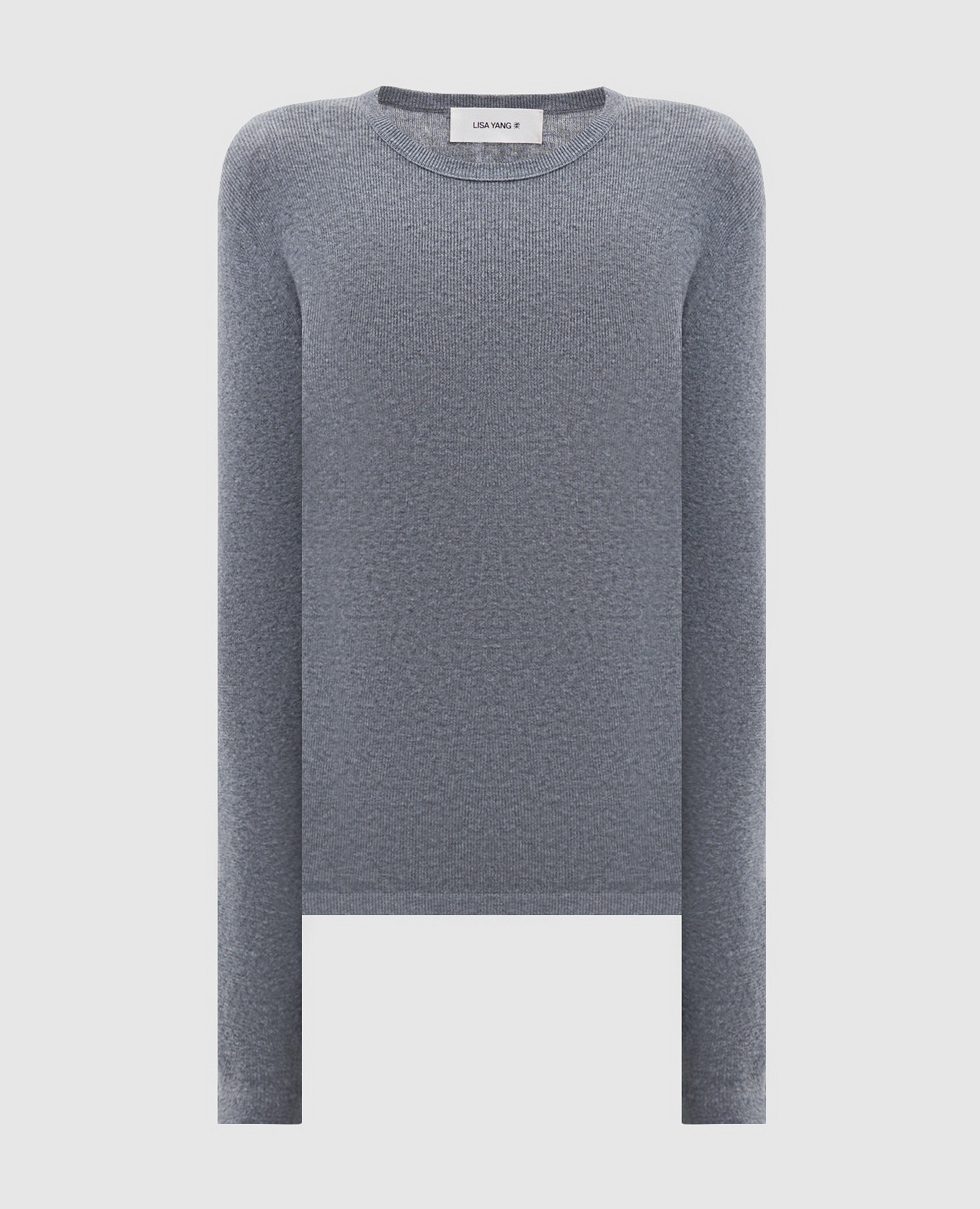 

Grey long sleeve Vivian with cashmere LISA YANG