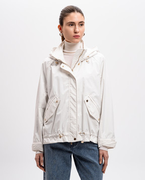 MooRER White windbreaker JILL JILLSTP