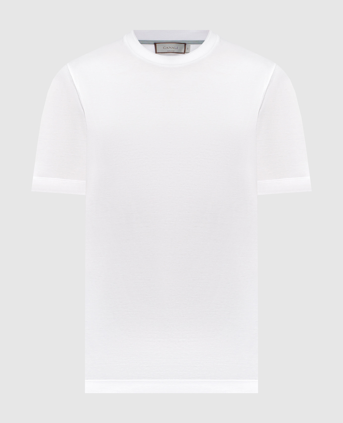 White T-shirt Canali