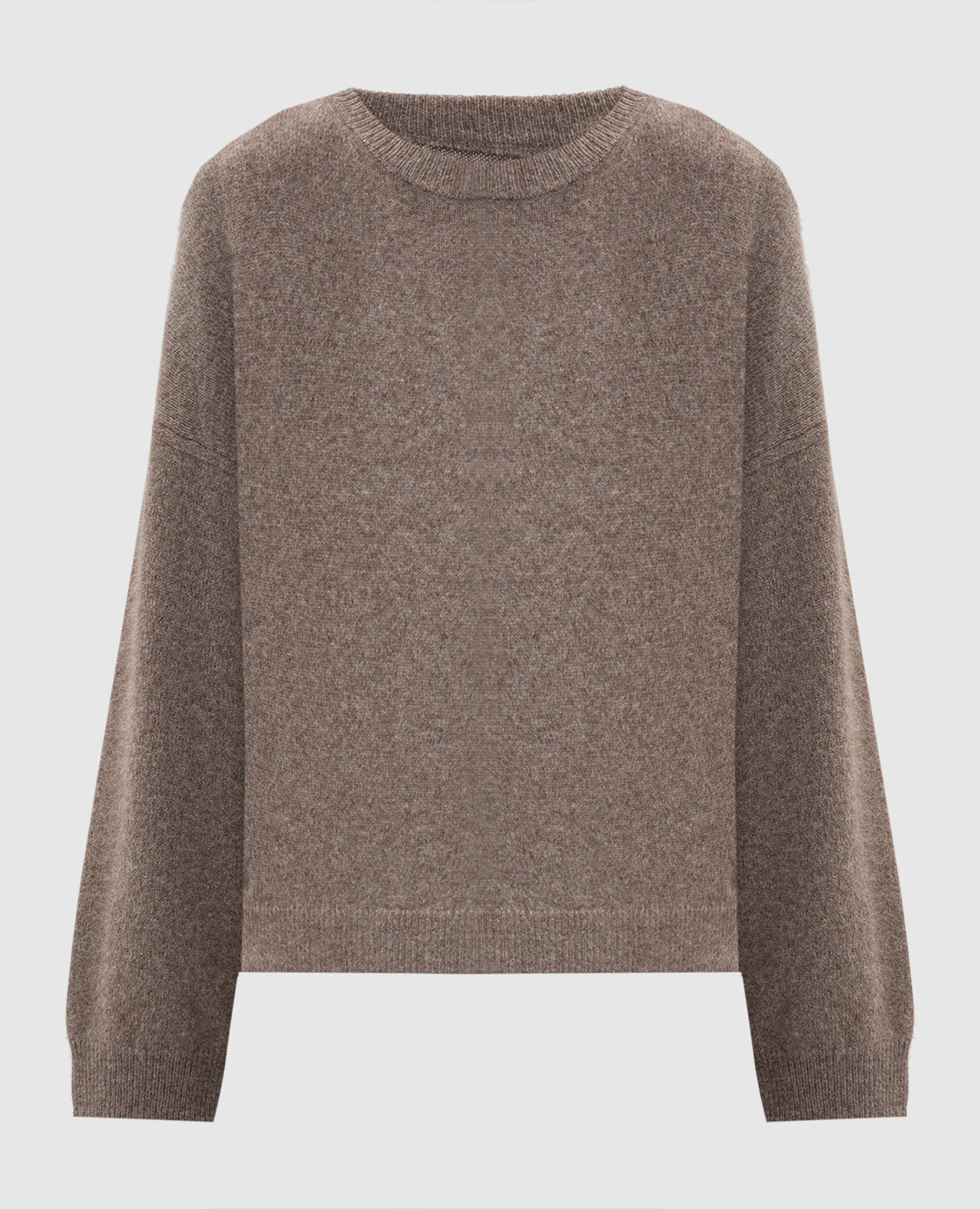 Brown wool sweater TRISTAN Loulou de Saison