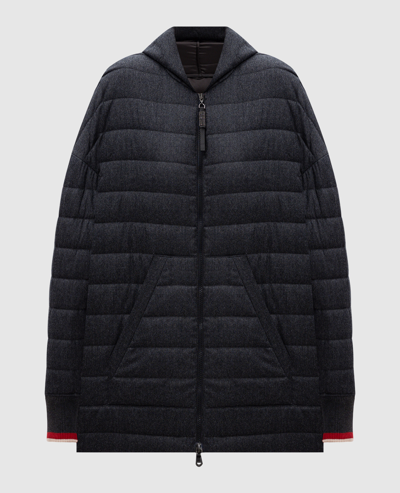 

Gray wool jacket Brunello Cucinelli, Grey