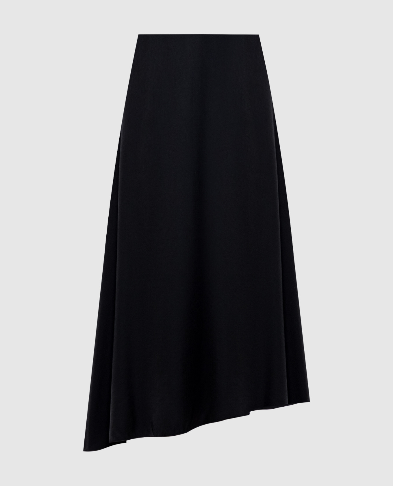 Black midi skirt