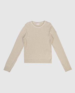 Moncler ENFANT Children's green sweater with wool K29549C00006M12411214