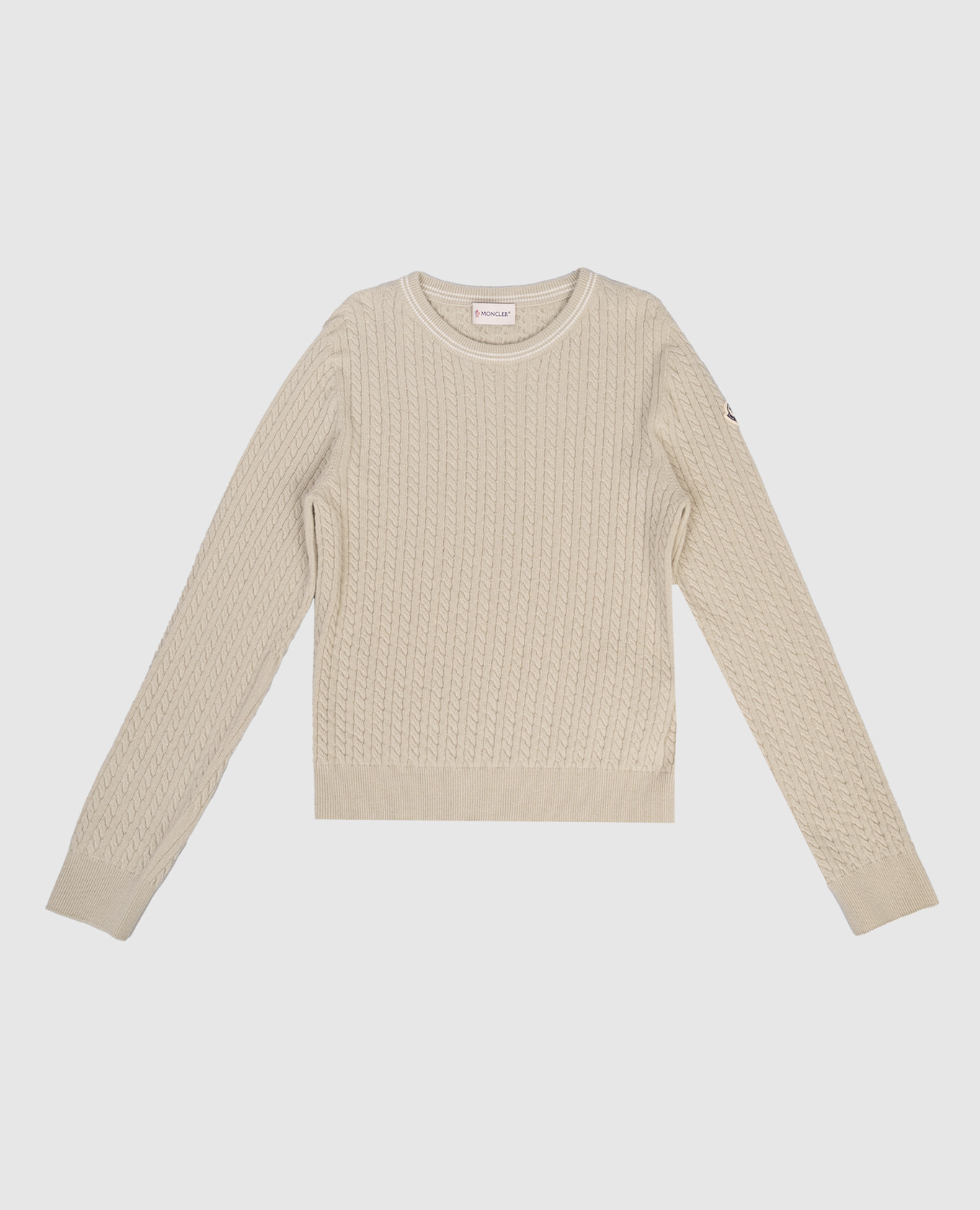 Children&#39;s green sweater with wool Moncler ENFANT