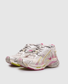 Balenciaga White Runner sneakers with gradient 772767WRUNG